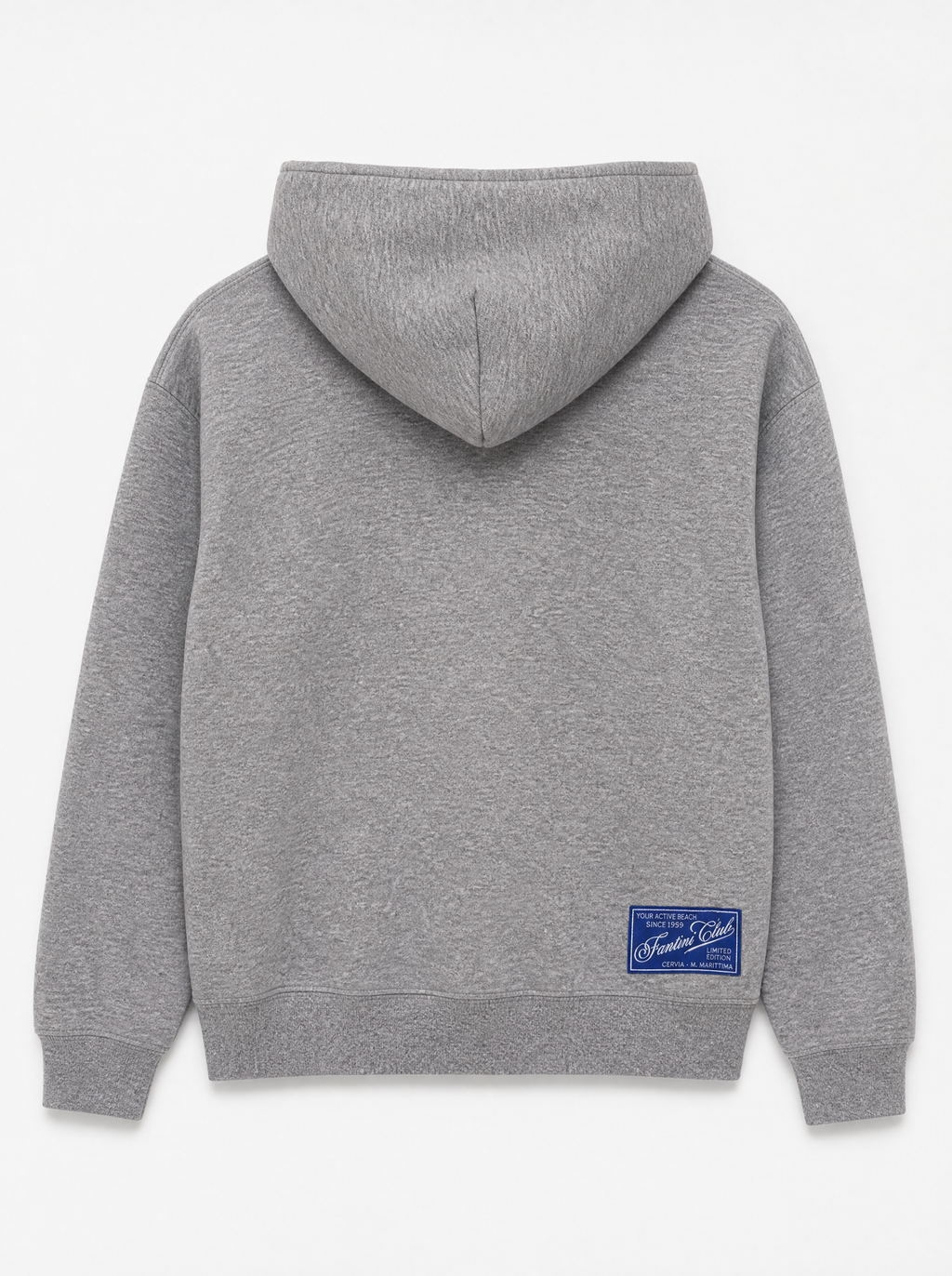 Patch Logo Full Zip Hoodie