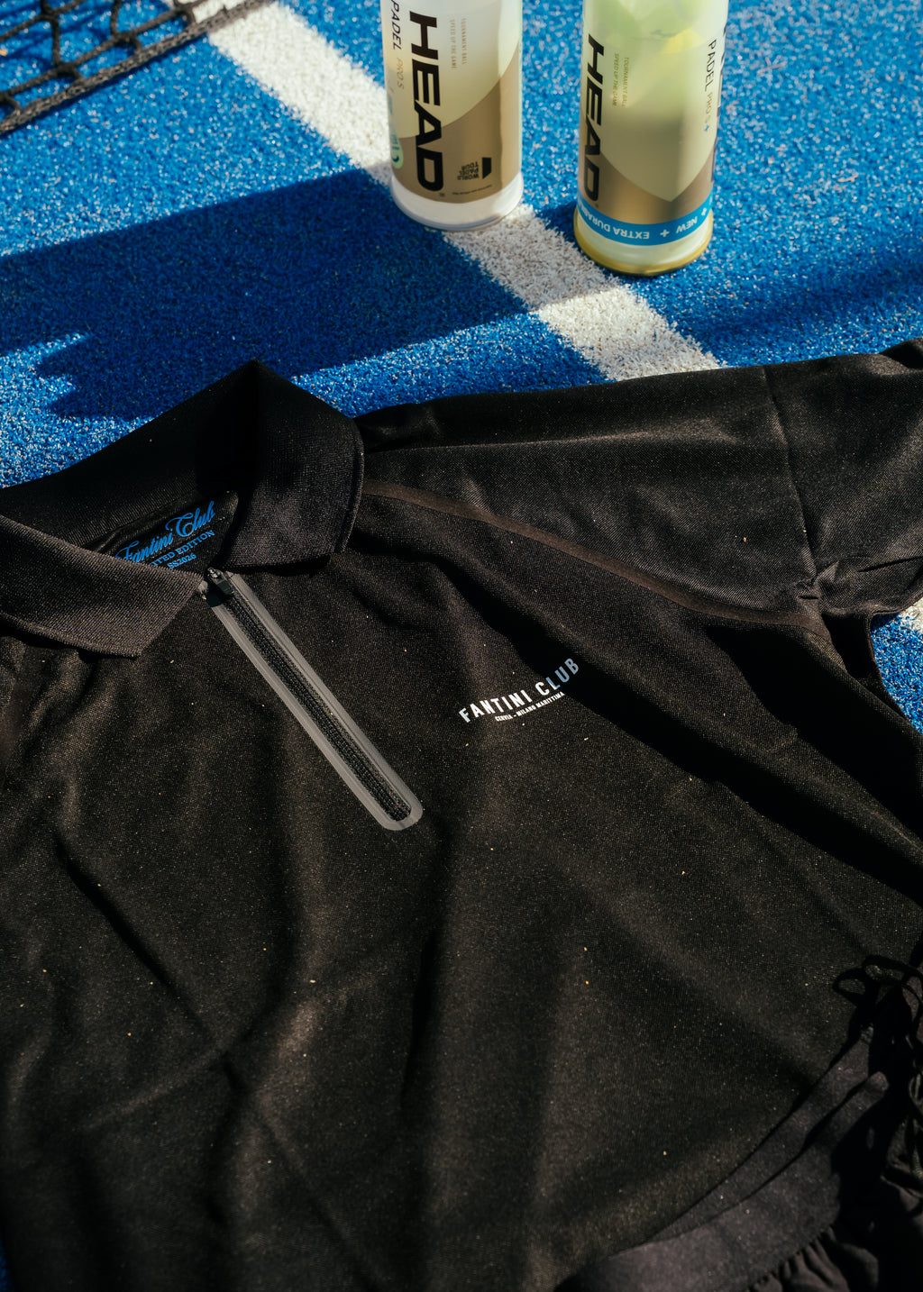 Technical Zip Polo