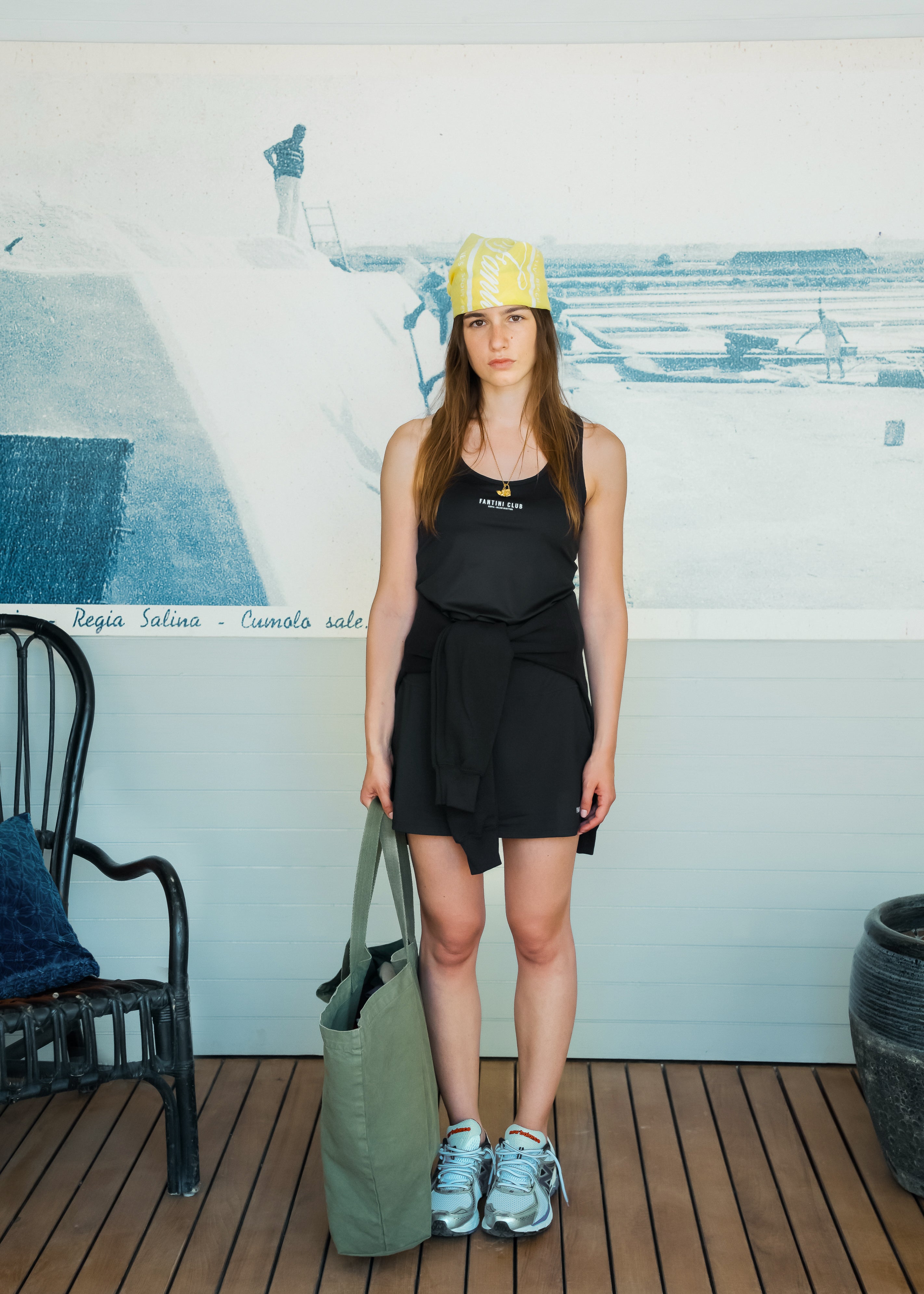 Technical Mini Skirt