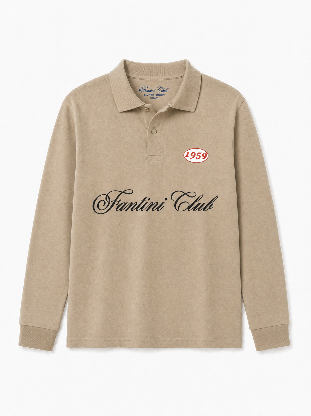 Long-Sleeve Piquet Polo