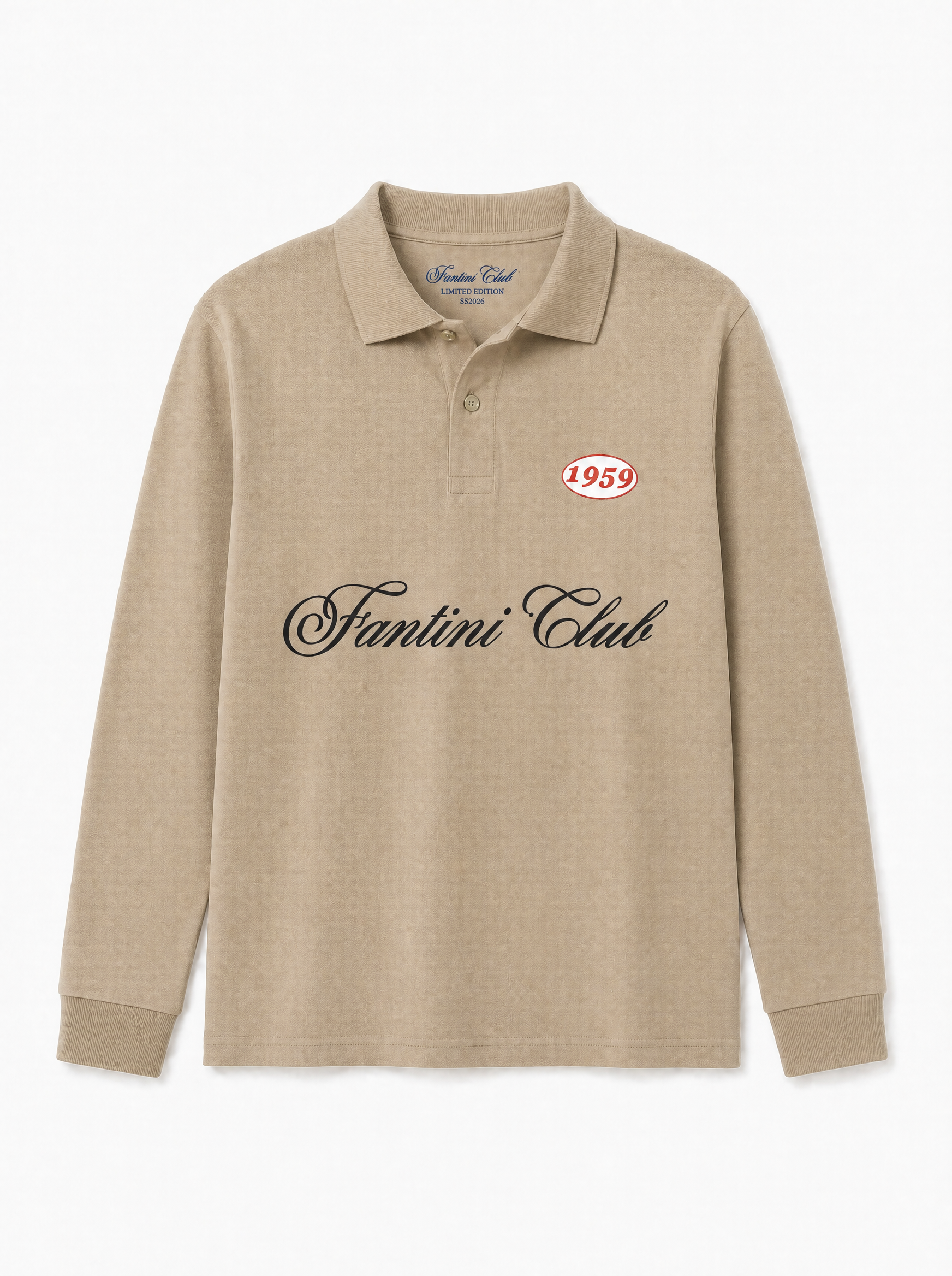 Long-Sleeve Piquet Polo