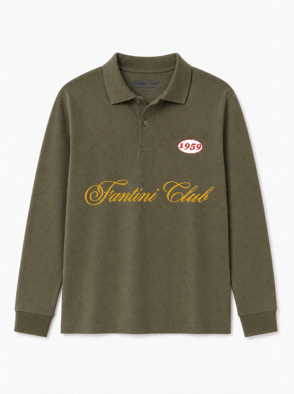 Long-Sleeve Piquet Polo