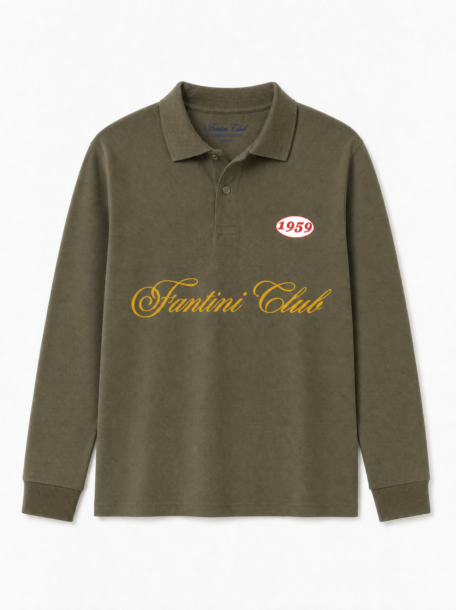 Long-Sleeve Piquet Polo