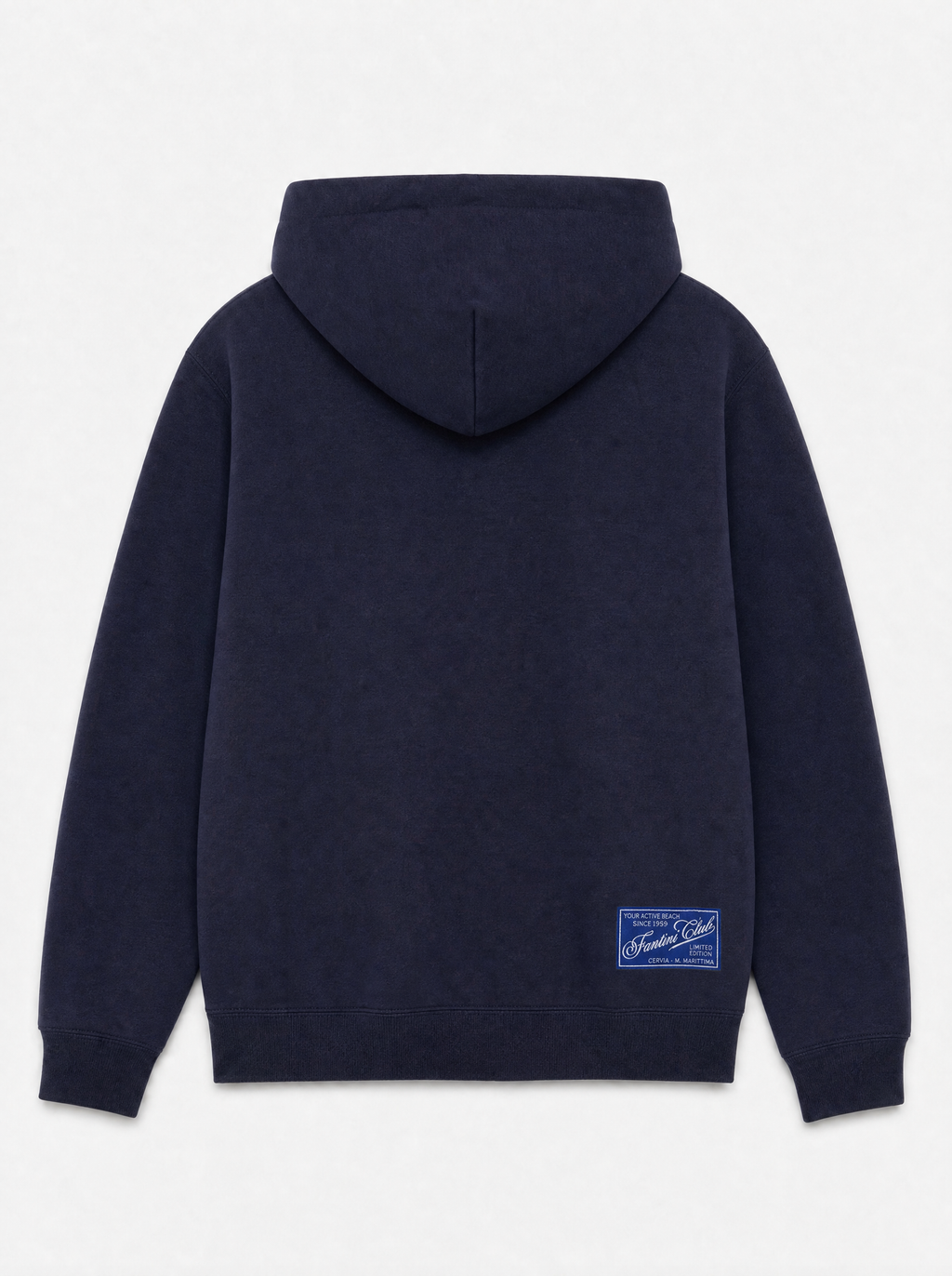 Patch Logo Full Zip Hoodie